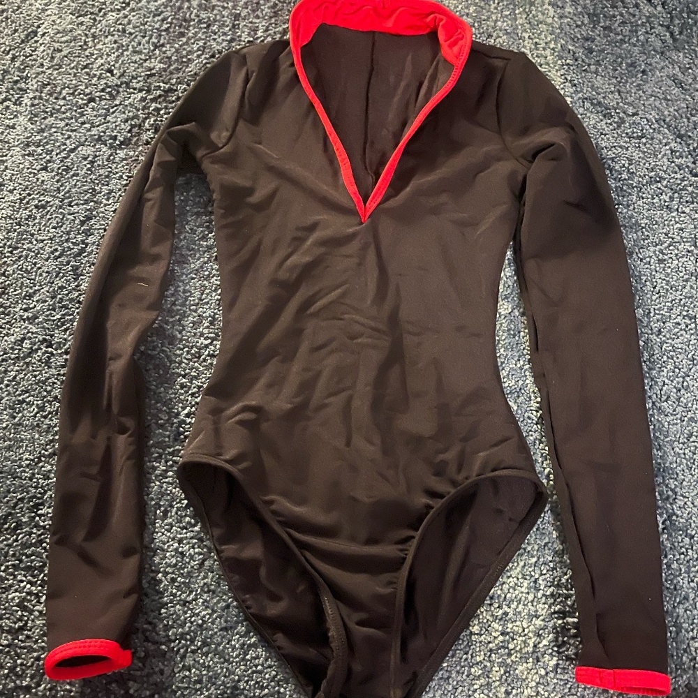 Mariia crown long sleeve leotard - Petite Size